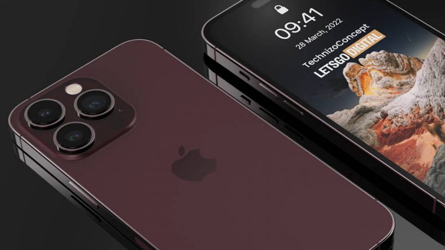 iPhone 14 Pro появился на рендерах в новых цветах