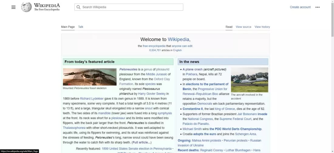«Википедия» обновила дизайн впервые за 10 лет