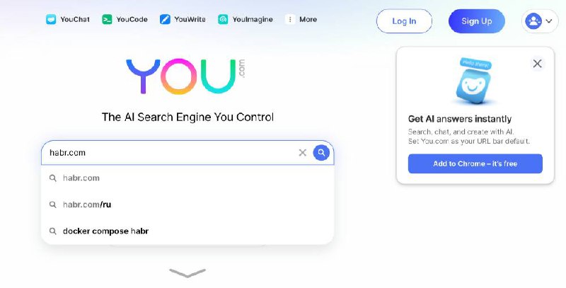 Небольшой поисковый стартап You.com готов конкурировать с Google