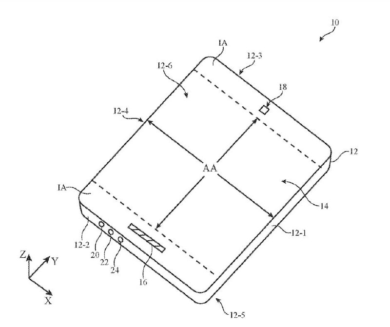 Apple заглядывается на успех Galaxy Fold — компания запатентовала раскладушку
