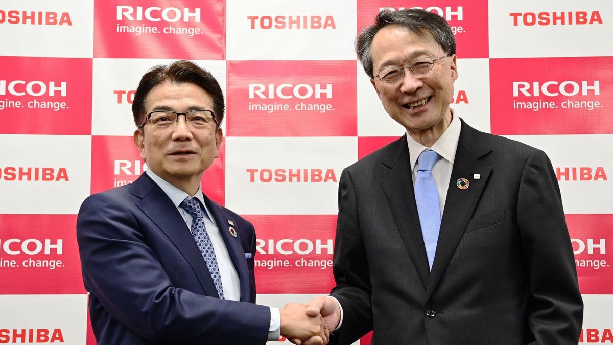 Японские компании Toshiba и Ricoh объявили об объединении активов