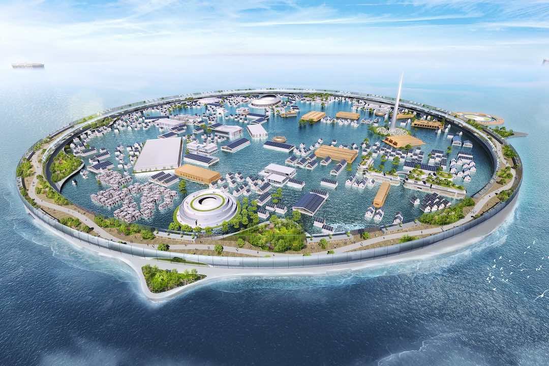 Японцы могут построить плавучий город на 40 тысяч человек